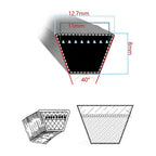 12x109 Mower Replacement V Belt for 42in Decks (95404045, 75404045)