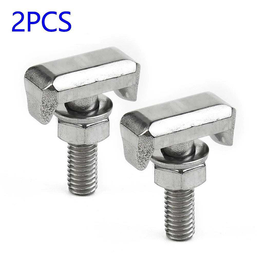 Set of 2 Battery T-Bolts Cable Connectors for (#19116852 #6X0915138 #64740)