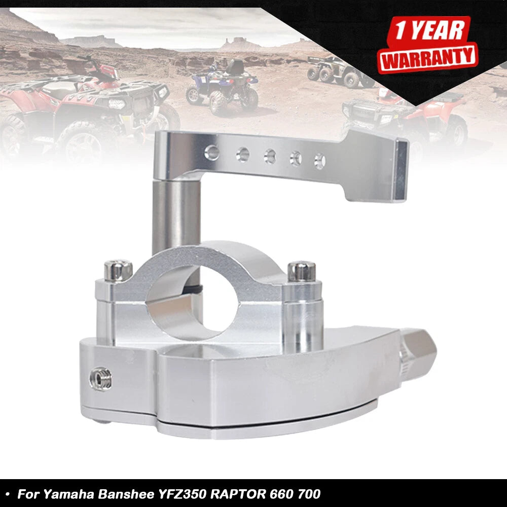 Silver Billet Thumb Throttle Assembly for Yamaha Banshee (1987–2006)