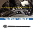 2pcs Front Inner Tie Rod End Links for Dodge Magnum (2005–2008) EV80702
