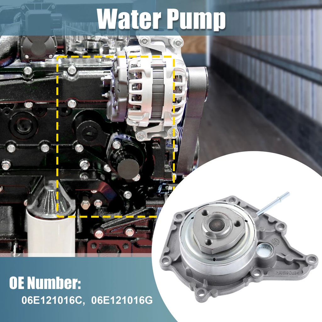 Engine Cooling Water Pump No. 06E121016G for Audi Q5 A7 Quattro (2012–2015)