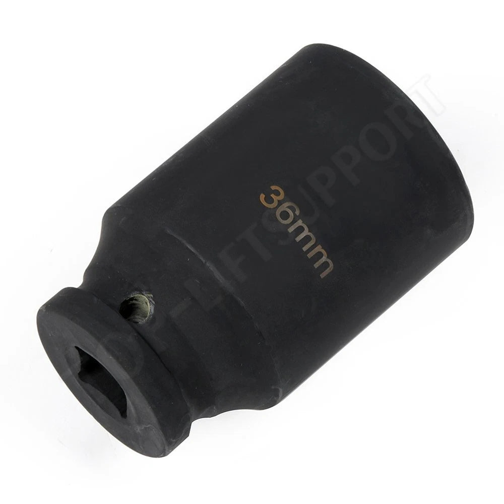 9-Piece Deep Impact Socket Kit for Axle Hub Nut (1/2" Drive, 29-38mm)