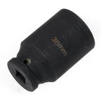9-Piece Deep Impact Socket Kit for Axle Hub Nut (1/2" Drive, 29-38mm)