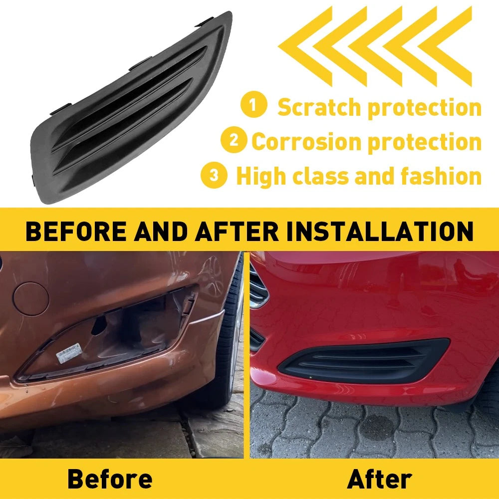 Left Fog Light Cover for Ford Fiesta (2014–2019)