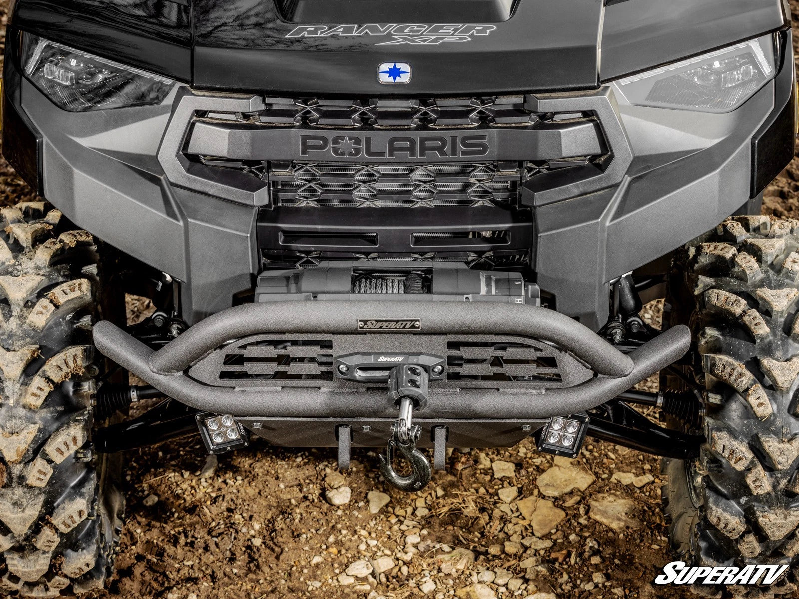 Winch-Ready Low-Profile Front Bumper for Polaris Ranger 1000 (2020–2023)