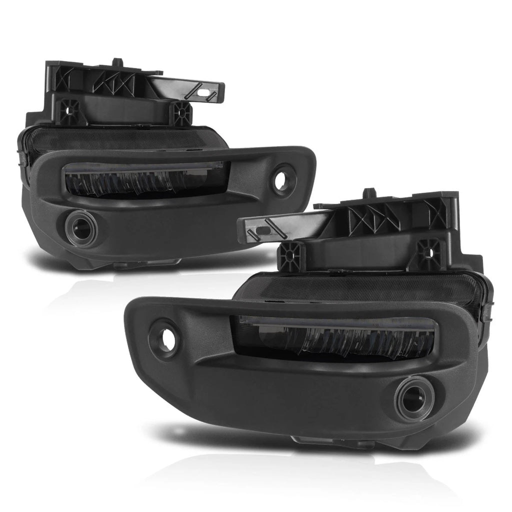 Smoked Lens LED DRL Bar Fog Light Lamp for Ram 1500 (2019–2024)