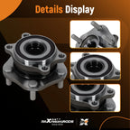 Front Wheel Hub Unit for Nissan Rogue/Qashqai (2014–2023) BR930992, ABS