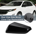 Left Side Rearview Mirror Cover Cap Gloss Black for Chevy Equinox (2010–2017)