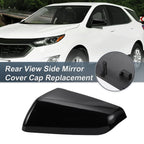 Left Side Rearview Mirror Cover Cap Gloss Black for Chevy Equinox (2010–2017)