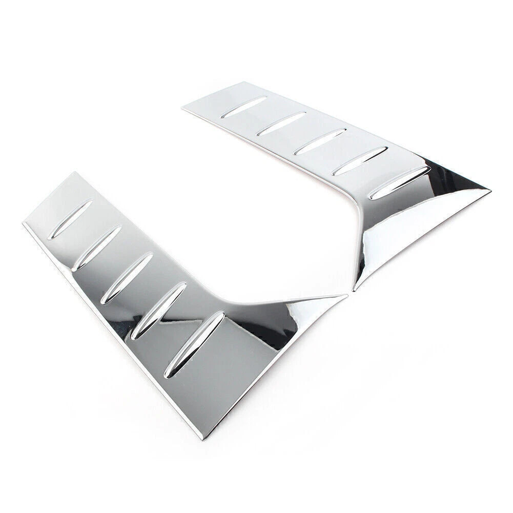 Set of 2 C-Pillar Molding Cover Trims Chrome for Toyota Alphard Vellfire (2016–2019)