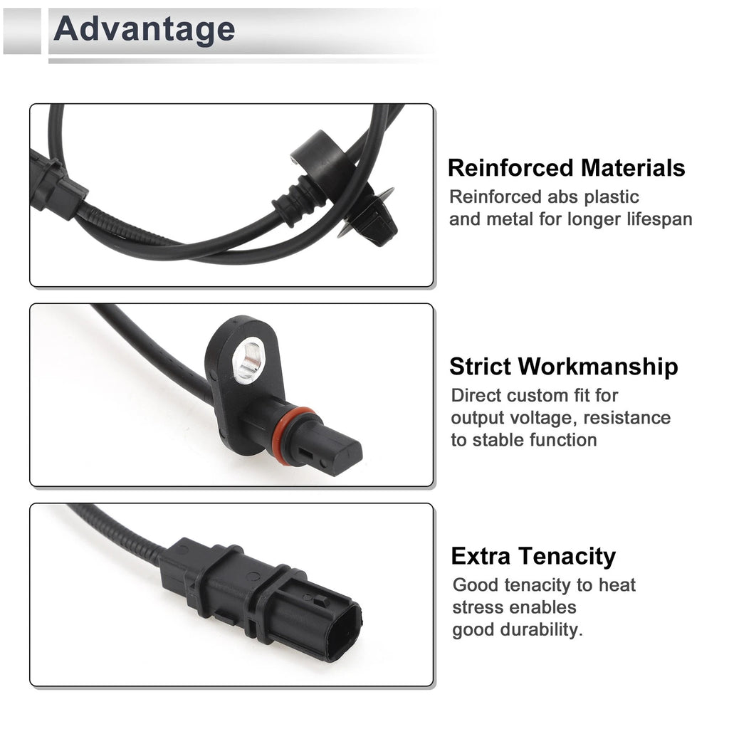 ABS Wheel Speed Sensor No. 57475SNEA01 for Honda Civic (2006–2011) Rear Left