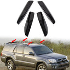 Set of 4 Roof Rail Rack End Cover Caps for Toyota 4Runner (2003–2009)