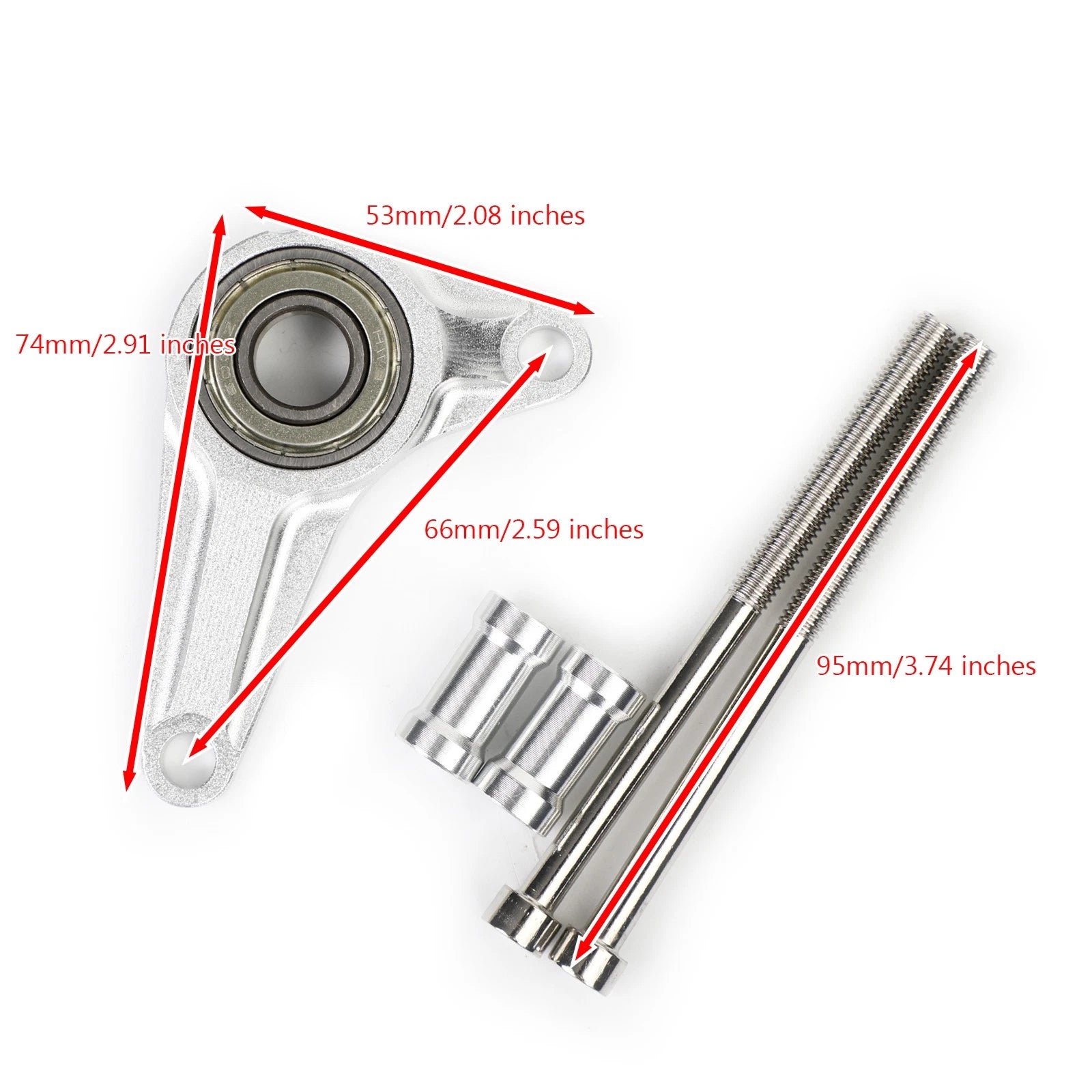 CNC Shifting Gear Stabilizer for Honda Grom MSX125/SF (2013–2019)