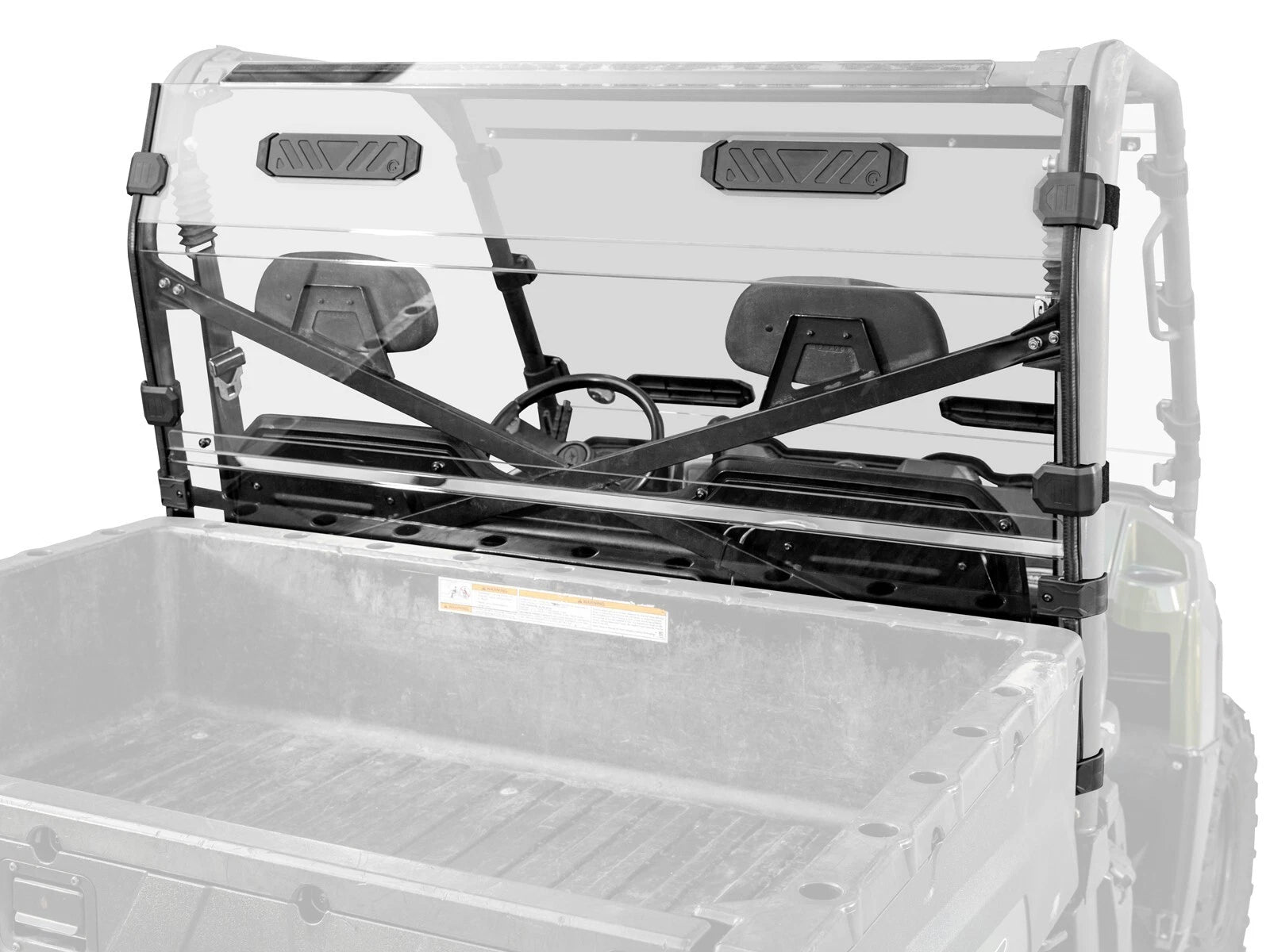 Vented Full Rear Windshield for Polaris Ranger 800 (2009–2014)