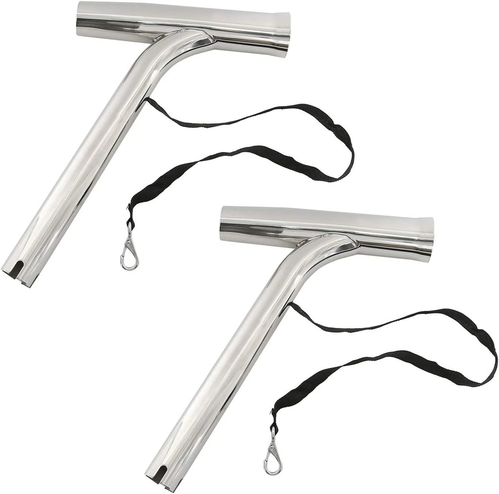 2X Stainless Outrigger Rod Holder for Fishing Rods