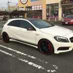Car Side Stripe Skirt Stickers for Mercedes Benz CLA 45 AMG (2014-2019)