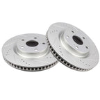 Drilled & Slotted Brake Rotors for Toyota RAV4 Avalon Camry Lexus ES350