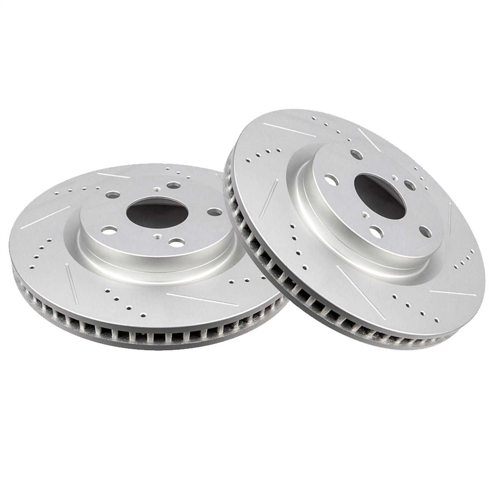 Drilled & Slotted Brake Rotors for Toyota RAV4 Avalon Camry Lexus ES350