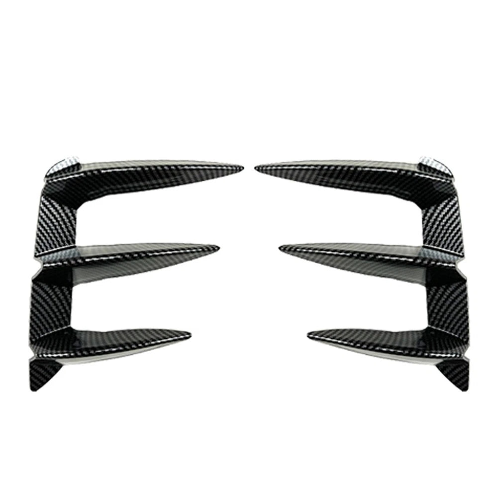 Rear Bumper Spoiler Vent Trim Cover for BMW X3 G01 LCI M-Sport (2022–2023) Carbon
