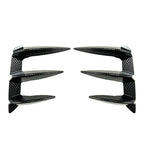 Rear Bumper Spoiler Vent Trim Cover for BMW X3 G01 LCI M-Sport (2022–2023) Carbon