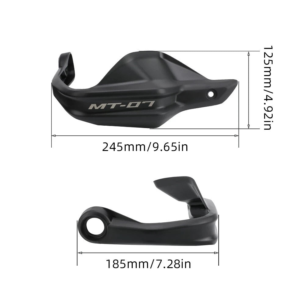 Handlebar Handguards for Yamaha MT-07 FZ07 (2020–2024)