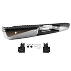Rear Bumper Assembly for Nissan Titan (2004–2015) Steel Chrome 265147S000