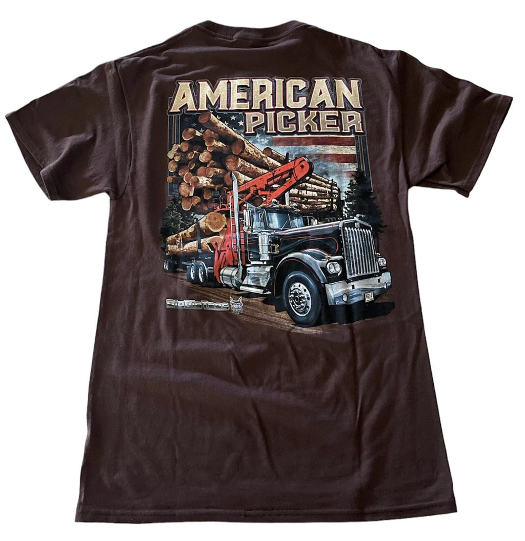American Picker Trucker T-Shirt for Big Rig Trucks