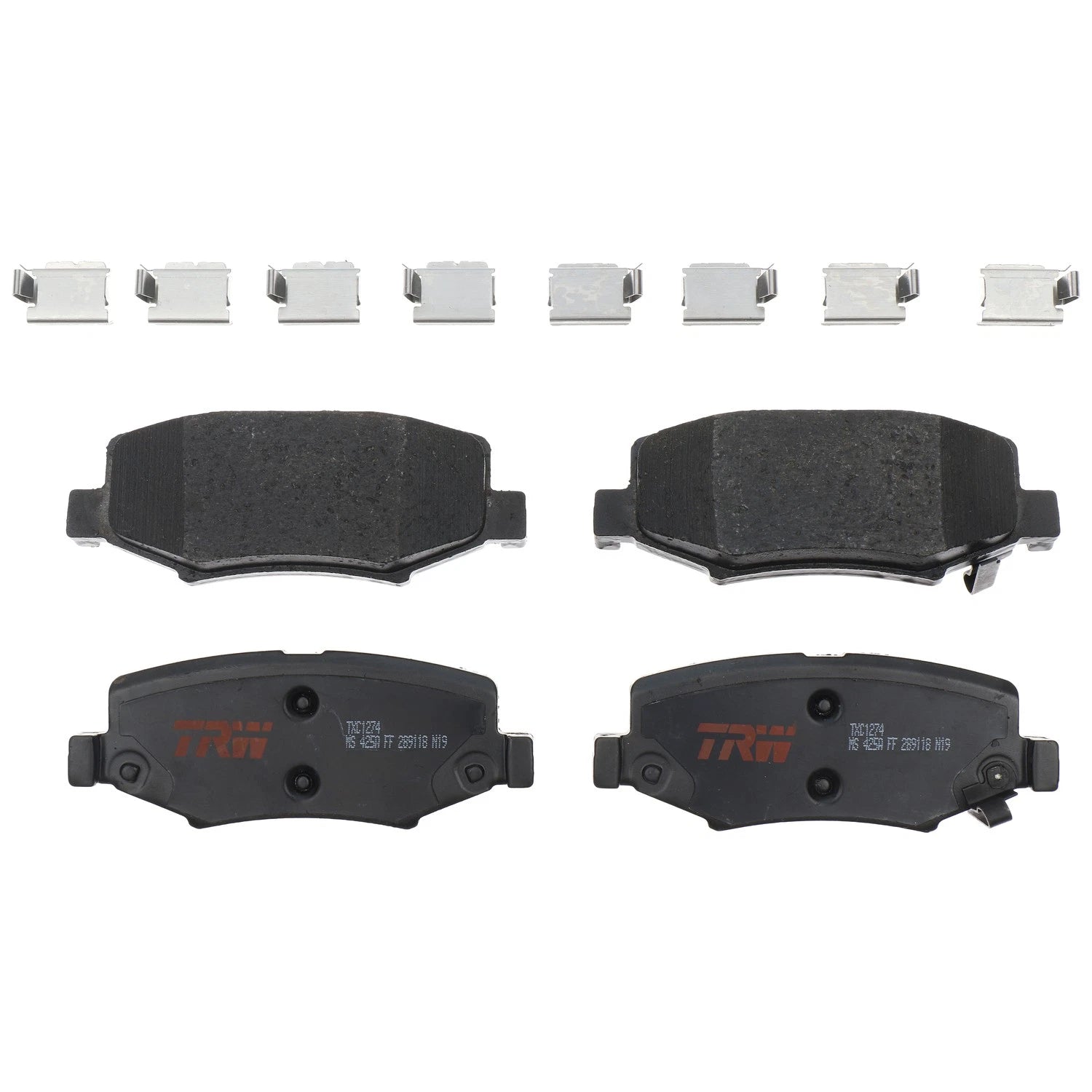 Disc Brake Pad Set for Jeep Wrangler (2007–2017)