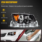 Headlights for Dodge Grand Caravan, Town & Country (2011–2020) Pair