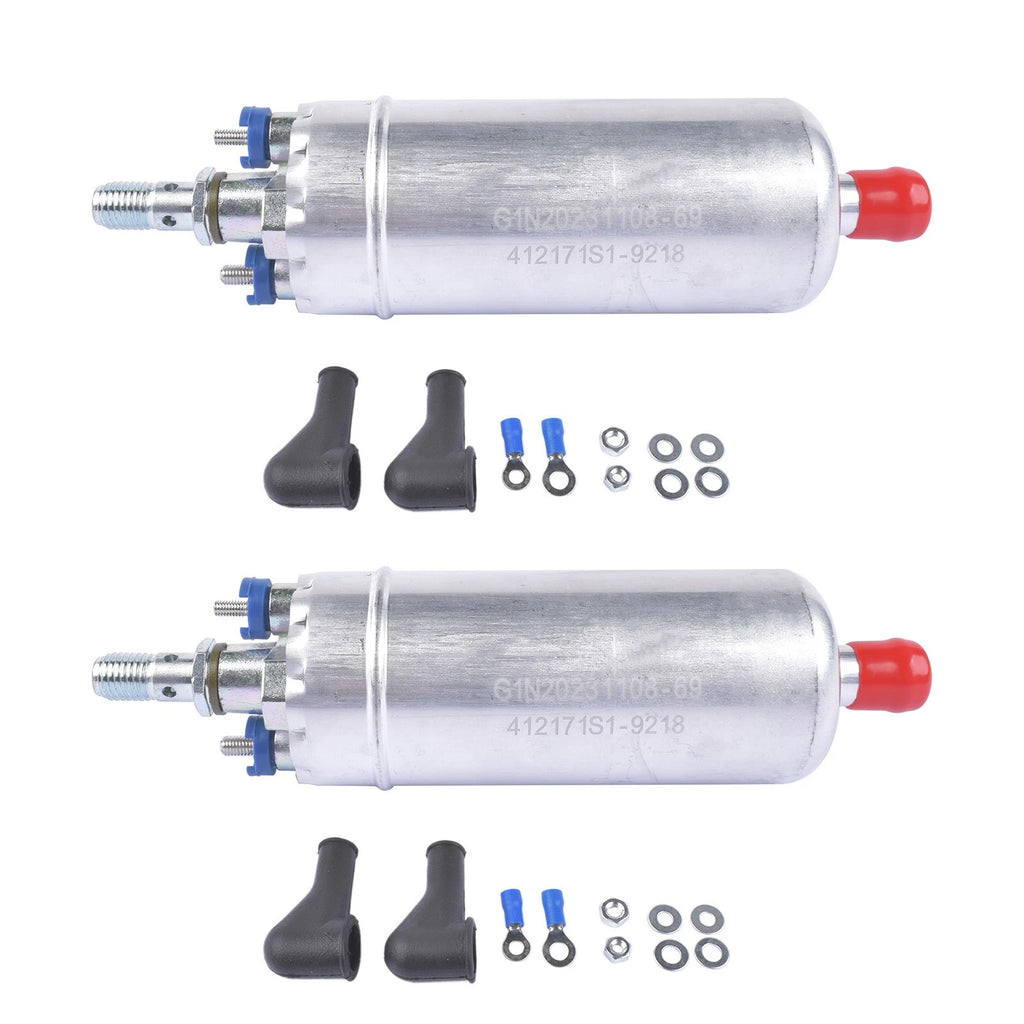 2Pcs EFI Electric In-Line Fuel Pump for Mercedes 300CE 300E 400SE C280 (1988–1993)