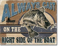 Vintage Replica Tin Metal Sign for Man Cave Cabin (1936)