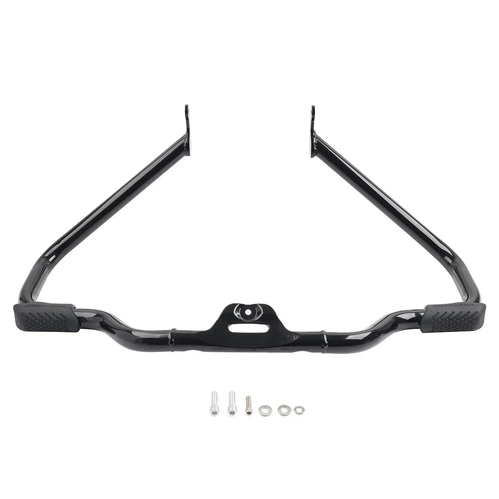 Front Engine Guard Crash Bar for Harley Softail Fat Boy (2018-2024) Black