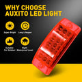 6" Red LED Clearance Marker Light for Truck Trailer Camper (12V)