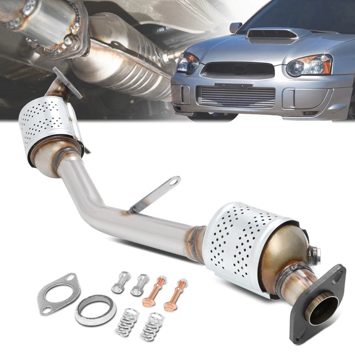 Catalytic Converter Exhaust Pipe for Subaru Forester Legacy 2.5L (1999–2005)