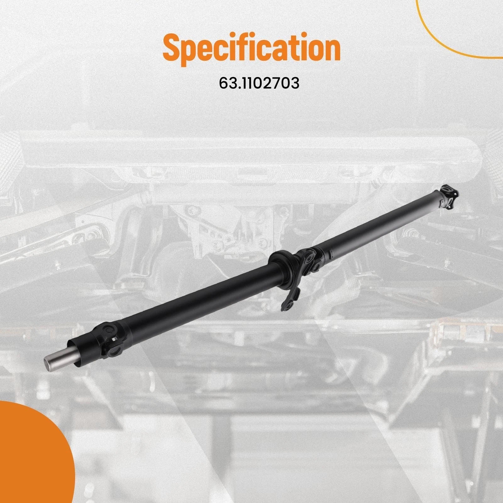 Rear Side Driveshaft for Subaru Legacy H4 2.5L Sedan (2005–2009) 27111AG05A