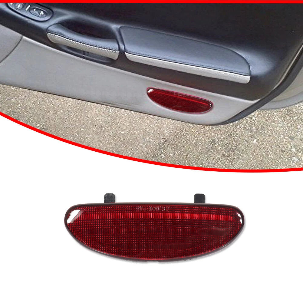 Inner Door Panel Reflector Light Cap for Corvette (1997–2004) Red