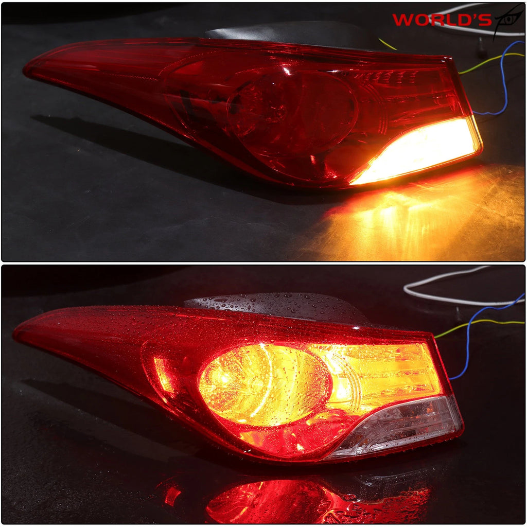 Tail Light for Hyundai Elantra (2011–2013) Halogen Driver Left Side