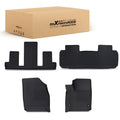 Black TPE Floor Mat Set for Chevrolet Traverse (2018–2025)