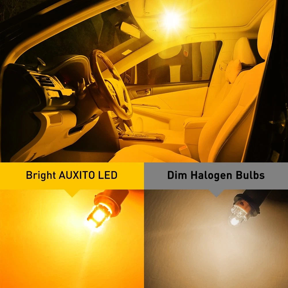 Amber Yellow LED Bulb for Side Marker Light (T10 W5W 168 194)