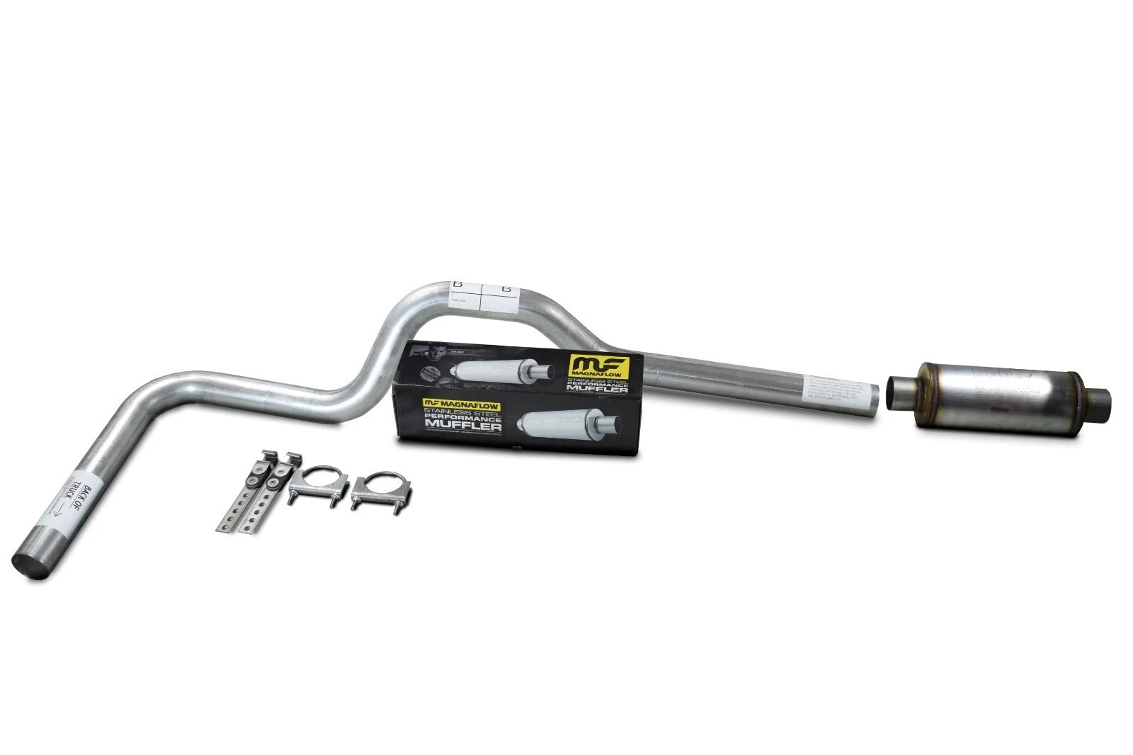 Single 3" Exhaust Kit for Chevy GMC 1500 (1999–2006) - Magnaflow Muffler