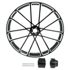 30" Front Wheel Rim Hub & Single Disc for Harley Touring Road Glide (1997–2021)