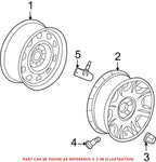 Tire Pressure Monitoring Sensor for Chrysler Dodge Jeep (OEM)