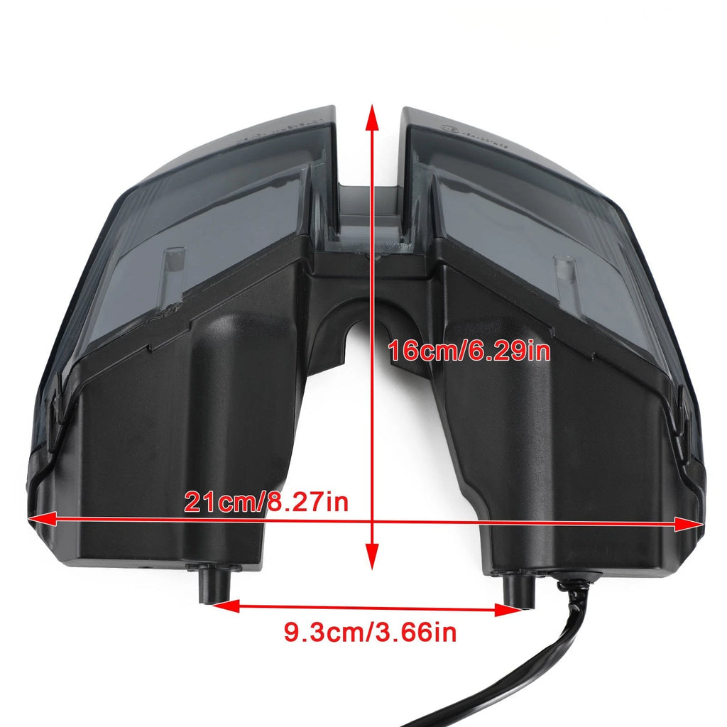 Tail Lights Turn Signal for Ducati Hypermotard 821 939 950 SP (2012–2021) Black