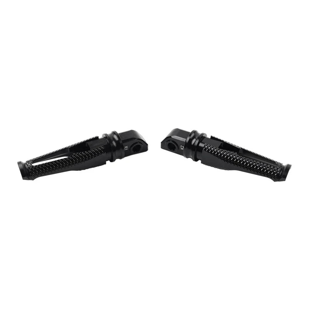 Rear Passenger Foot Pegs Black for Daytona 675, 955i, Tiger 1050 (2006-2017)