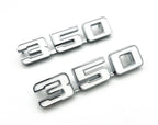 Fender Emblems Chrome White Fill Replacement for 1969 Chevrolet Camaro