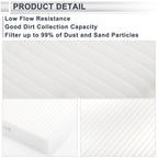 Engine Cabin Air Filter Combo for Toyota Camry 2.4L 3.0L 3.3L (2002–2011)