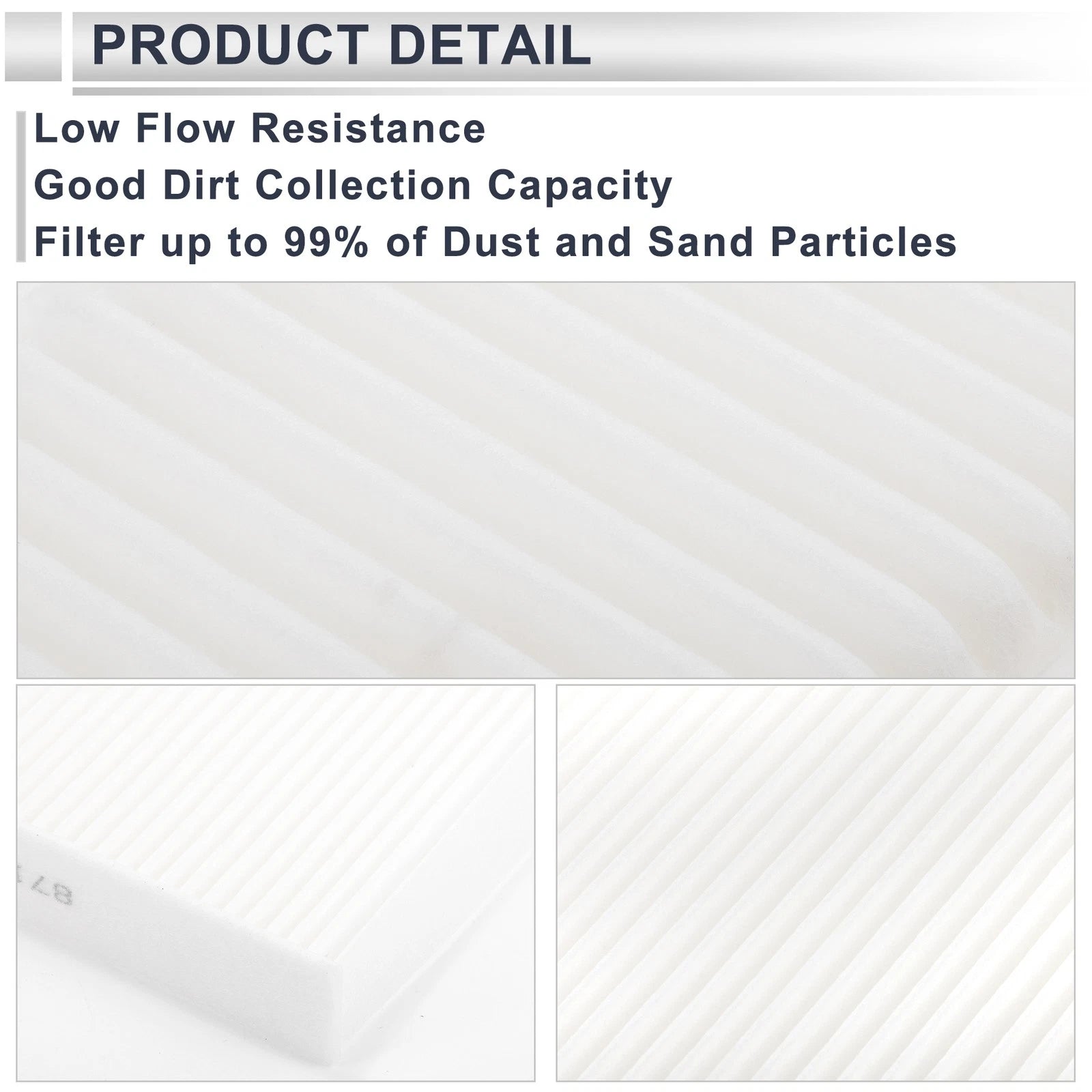 Engine Cabin Air Filter Combo for Toyota Camry 2.4L 3.0L 3.3L (2002–2011)