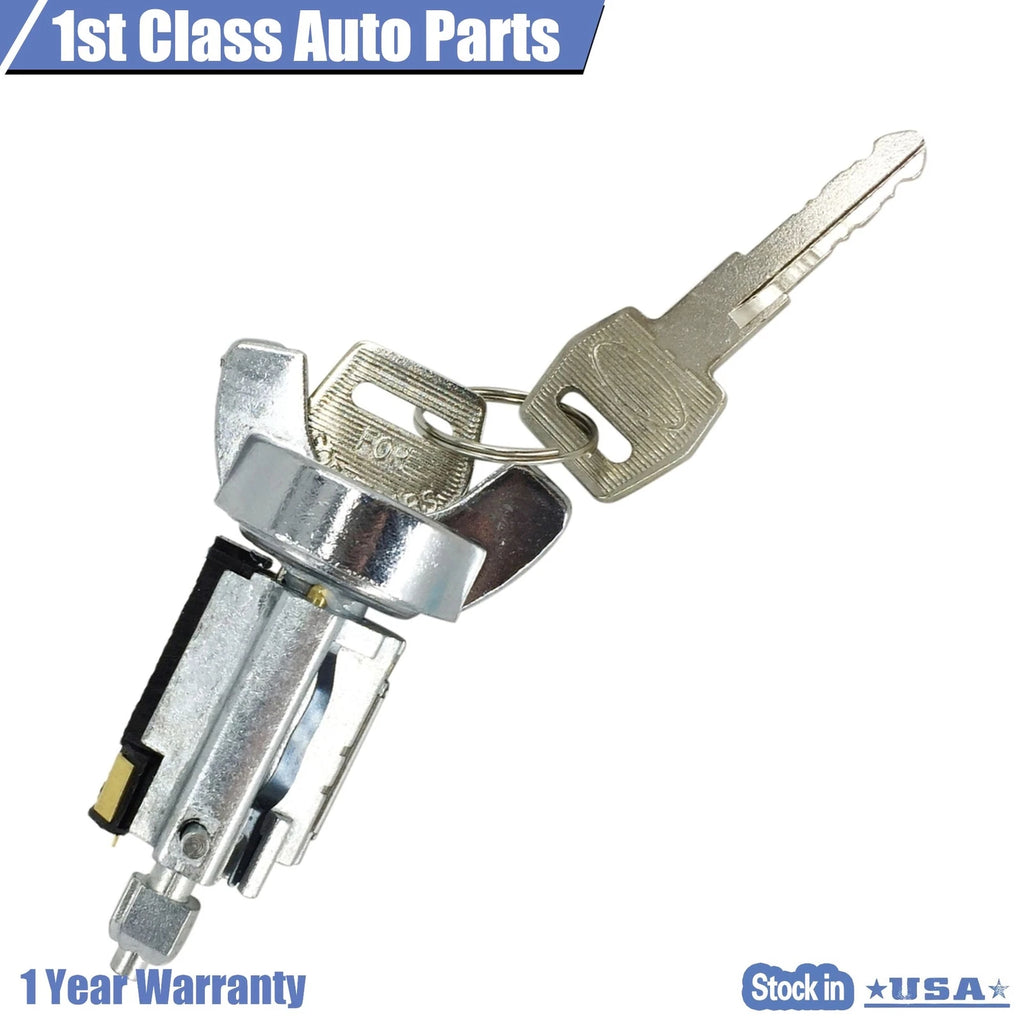 Ignition Lock Cylinder Switch with 2 Keys for Ford Bronco F-150 F-250