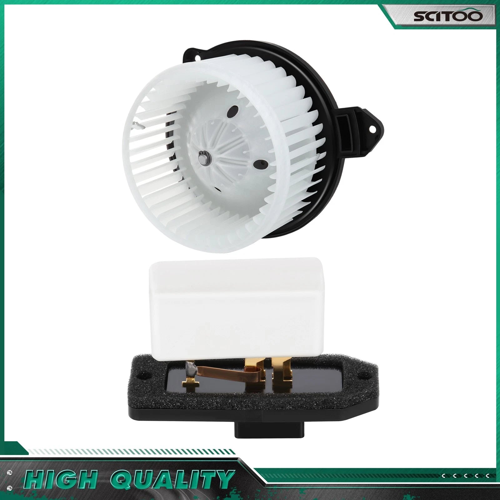 A/C Heater Blower Motor & Resistor for Dodge Ram 1500 2500 3500 (2002–2006)
