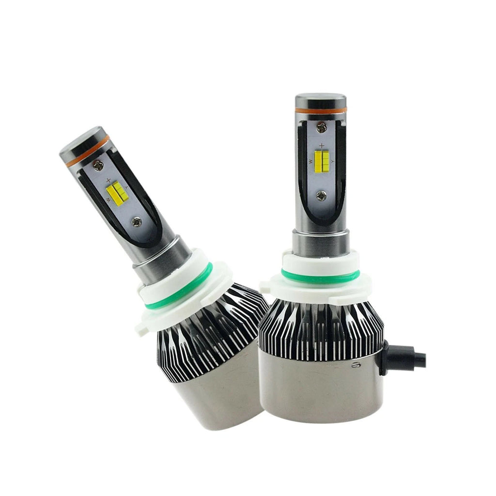 High Power White Ice Blue H10 9145 36000LM LED Headlight Bulbs (2016-2020)
